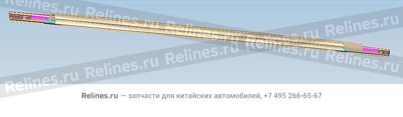 RR door otr beltline weatherstrip LH - 5540***0AA