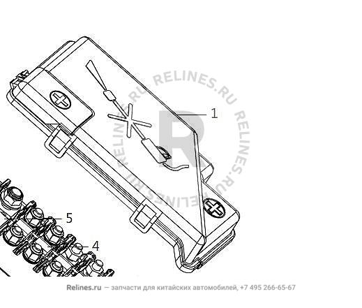 Крышка блока предохранителей - 37221***Q04A