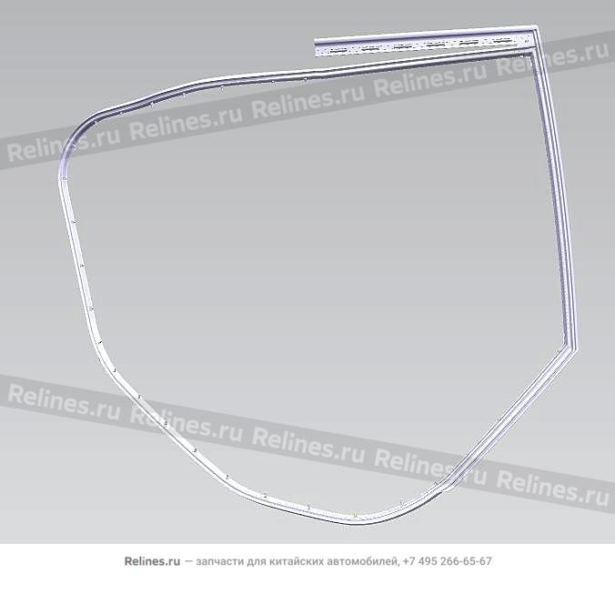 Assy,weatherstrip,LR door