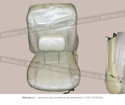 FR seat assy LH(flat roof xincheng cloth - 680001***9-0312