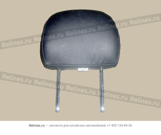 Headrest-fr seat(leather black)
