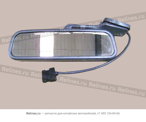 INR RR view mirror assy(gray) - 820110***1-1214