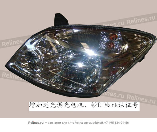 Combination headlamp assy LH(eur export) - 412110***6N-C1