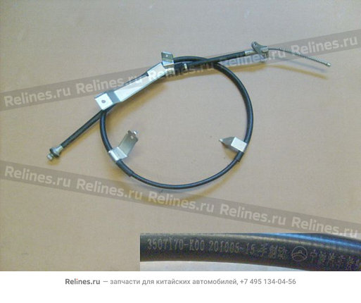 Brake cable assy LH