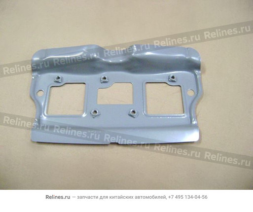 Reinf plate assy-fr roof bow