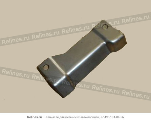 Fuel pipe fastness plate