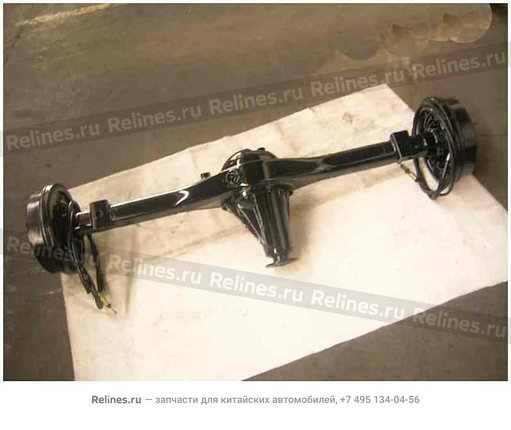 RR axle assy(FR parking brake) - 24000***17-A1