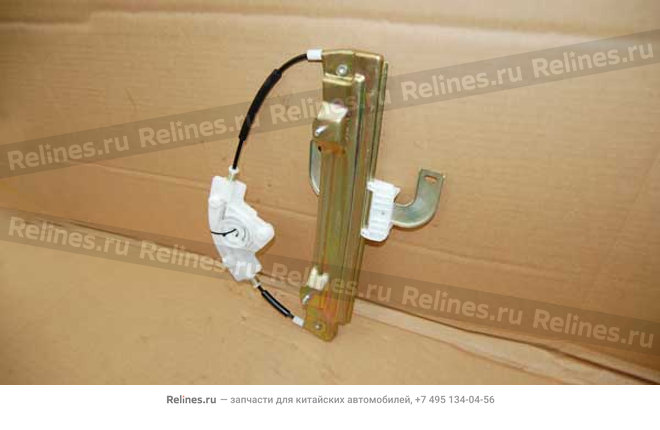 Track bracket-glass regulator