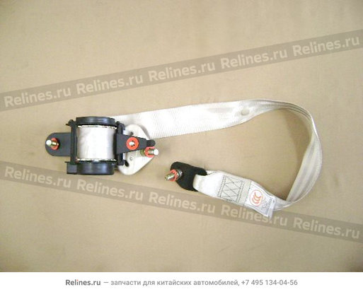 Middle seat belt assy