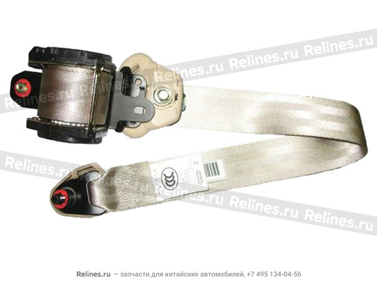 Safty belt assy-fr LH - A21-8***10BD