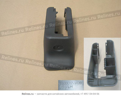 Side cover panel-mid double seat LH - 700001***8-0087