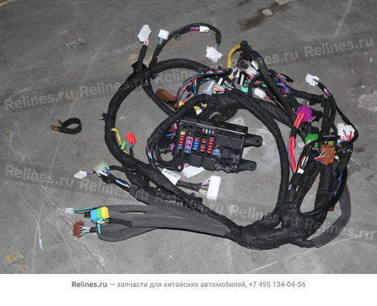 Жгут проводов приборной панели (MT,2-airbag,electric a/c,anti-nip,CAN,after 2013.02.26)