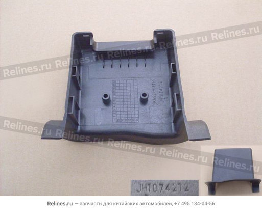 Cover assy-rr seat belt outlet