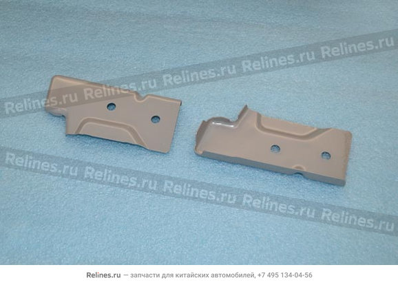 Fixing plate-hood hinge RH - T21-5***04-DY