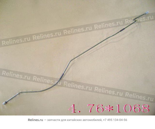 RR brake line assy LH(4.76ЎБ1068)