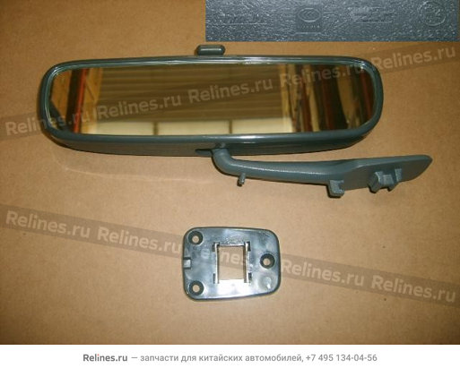 INR RR view mirror assy(gray) - 820110***4-1214