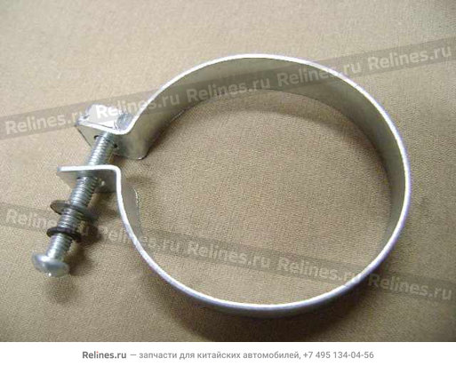 Purifier heat insulation cover clamp assembly