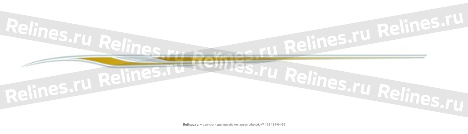 Decor ribbon(05A economic gldn slvr) - 8200019***-A5-B6