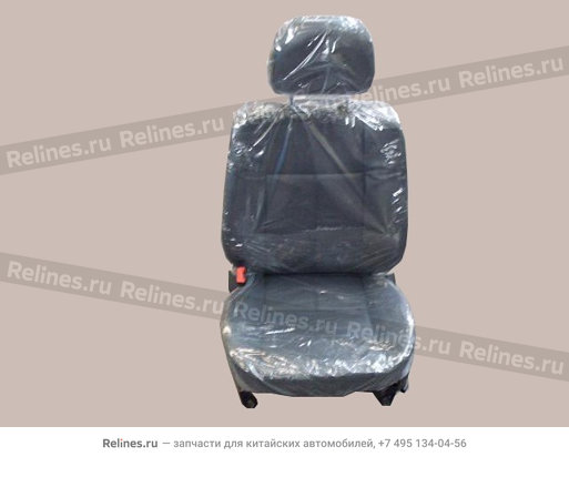 FR seat assy LH(elec leather black)