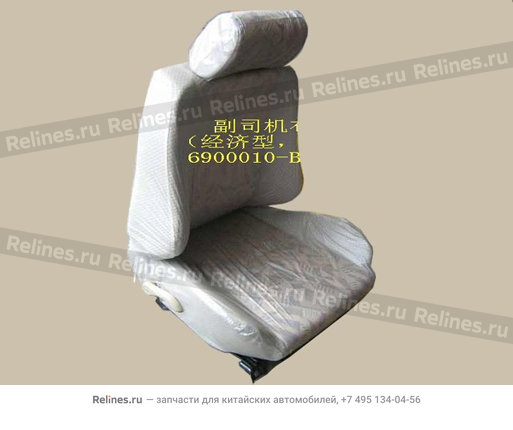 FR seat assy RH(cloth basic) - 690001***4-0308
