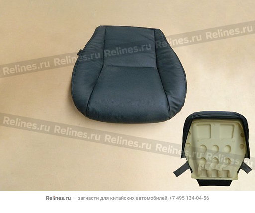 Assist driver seat cushion cover assy(leahter)