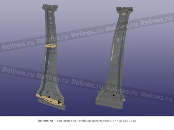Reinforcement panel-pillar b LH - T21-5***10-DY