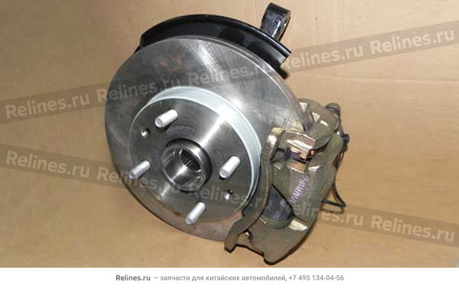 FR steering joint RH assy&disc brake assy - A21-3***08AB