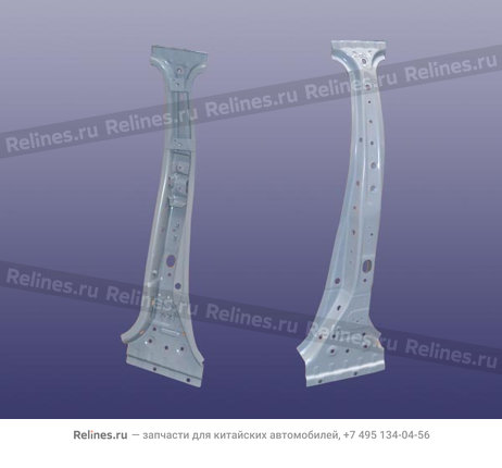 Reinforcement panel-pillar b LH - J52-5***30-DY