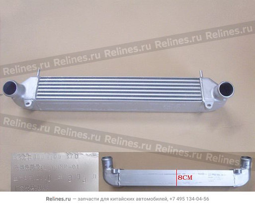 Радиатор воздушный (интеркулер) (дизель)