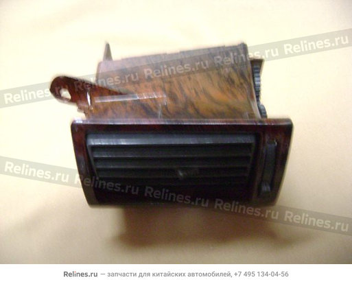 Air vent-instrument panel RH(bordeaux)