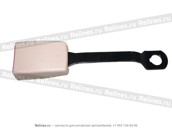Latch plate assy-fr safty belt RH - A21-8***70BD