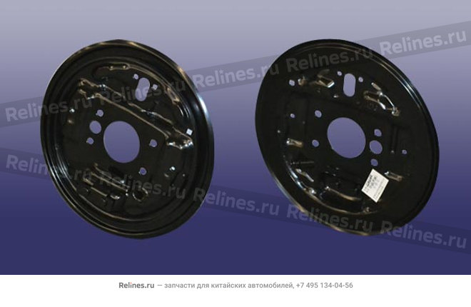 RR brake bottom plate-rh - J11-6***02012