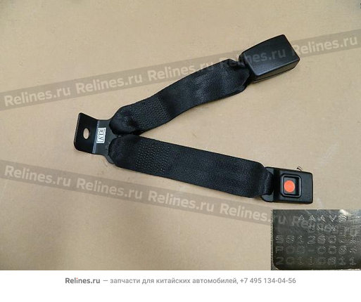 Buckle assy-rr seat belt LH - 5812600***0-0084