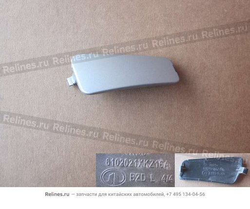 UPR screw panel-fr door handle LH - 610202***16ABD