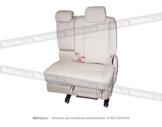 Seat assy-rr row LH