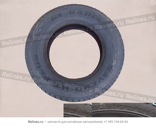 Tyre assy(jiatong R16) - 3106101B-K01