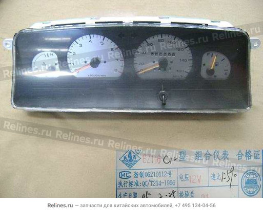 Combination instrument assy(02 shaoxing) - 38201***22-A2