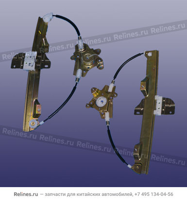 Glass regulator bracket-rr door LH - S18-6***30BD