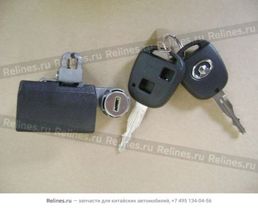Lock cylinder-glove box(black INR trim)
