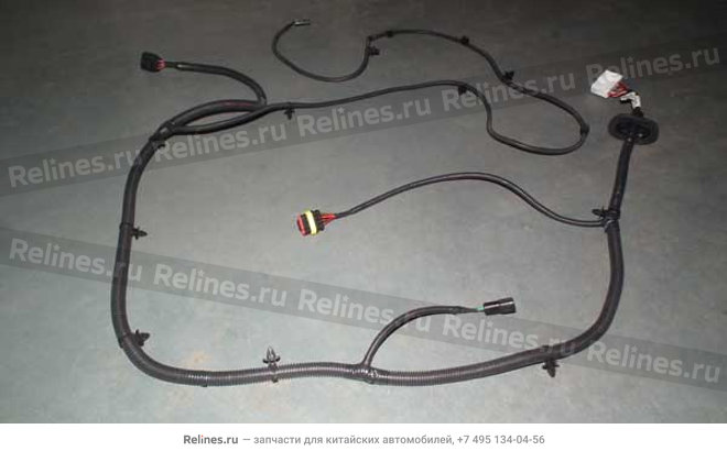 Wiring harness-vehicle frame