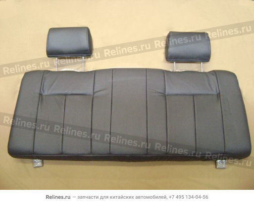 Backrest assy-rr seat(leather gray)