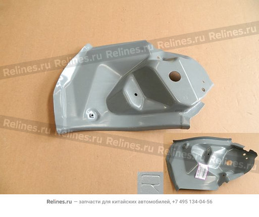 Mounting plate RR combination lamp RH