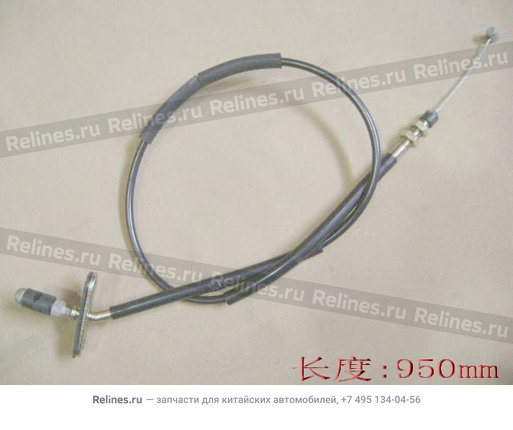 Accelerator cable assy - 11081***17-B1