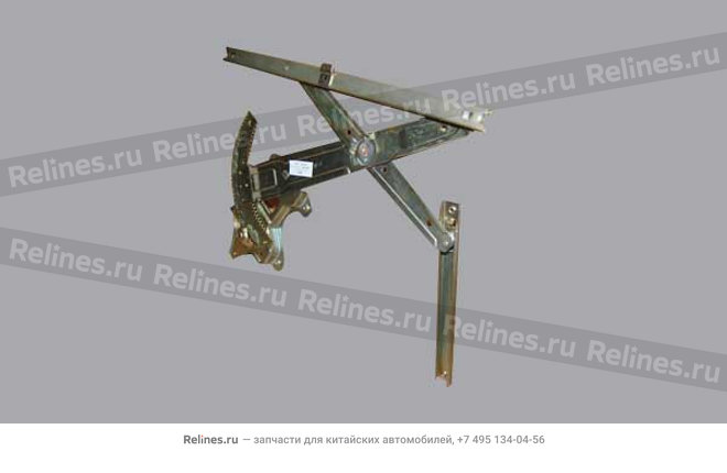 Glass regulator bracket-fr door LH - S11-6***30FA