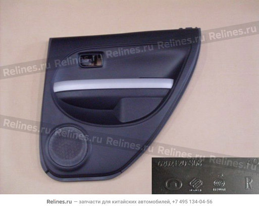 RR door panel body assy RH - 620212***8-00CR