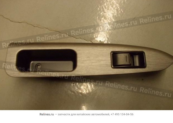 RR door glass regulator switch & panel assy. - 106800***00843