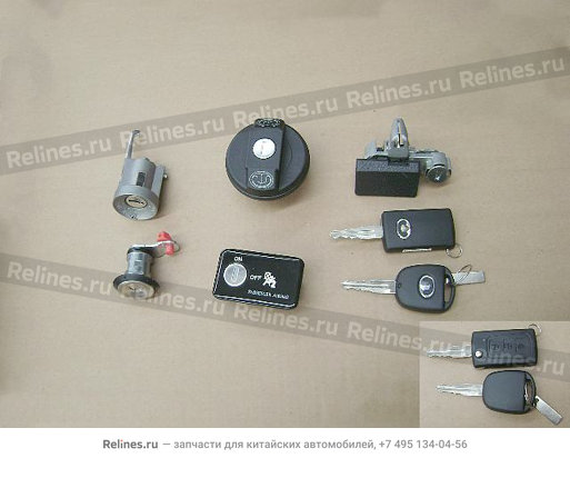 Lock cylinder-ignition sw - 37049***00XA