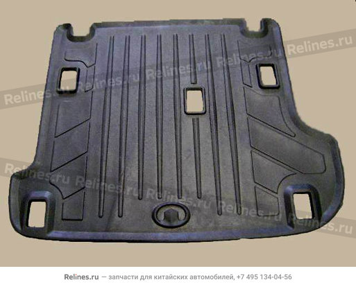 Коврик багажного отделения резиновый (черный) Hover H3 - 510901***2-A189