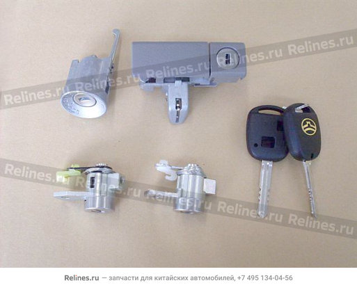 Lock cylinder-whole vehicle - 370410***1-1222