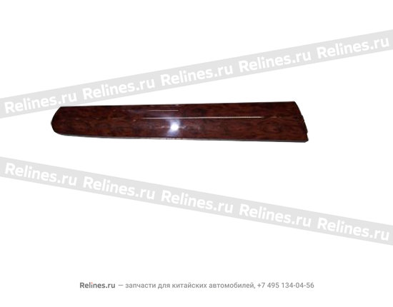 Wooden grain panel - RR door RH